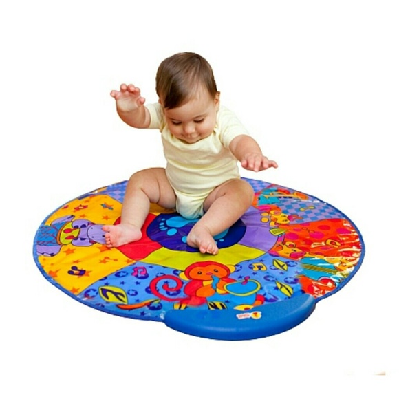 jolly jumper with musical mat